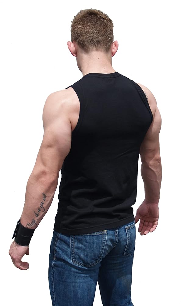 DRY SLEEVELESS T-SHIRTS　BLACK　シャルボン DRY SMOOTH NO SLEEVE T-SHIRT